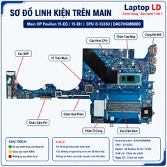 Main HP Pavilion 15-EG / 15-EH | CPU I5-1335U | DAG7HGMB8B0