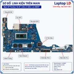 Main HP Pavilion 16-AF | Ultra 5 125U | LA-N661P