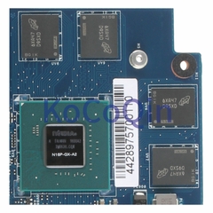 Main DELL Inspiron 7567 7467 7466 P65F P78G 7566 LA-D991P P65F CPU i7-6700HQ