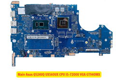 Main Asus Q524UQ UX560UX CPU I5-7200U VGA GT940MX