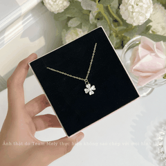 Dây chuyền đính đá hình hoa CT35