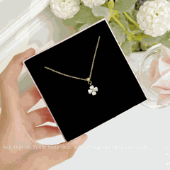 Dây chuyền đính đá hình hoa CT35