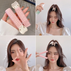 Thanh Kẹp phồng chân tóc mái tự dính, Lô Tóc Mái thưa Hàn Quốc