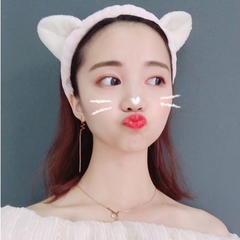 Băng đô rửa mặt tai thỏ tai mèo dể thương T1