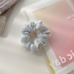 Buộc tóc Scrunchies voan 2 lớp nữ tính dể thương T22