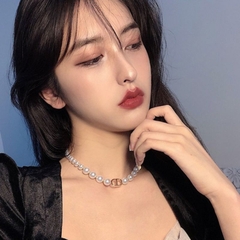Vòng cổ ngọc trai nhân tạo hottrend Mely L08