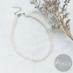VÒNG CỔ CHOKER HẠT NGỌC - MELY D123