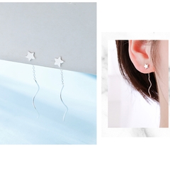 BÔNG TAI HÌNH SAO BẠC B35