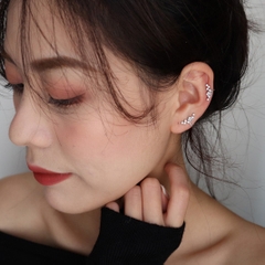 BÔNG TAI KẸP VÀNH ĐÍNH ĐÁ HÌNH SAO B57 (1 chiếc bên trái)
