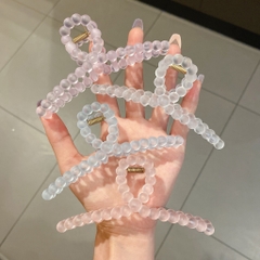 Kẹp tóc càng cua trong suốt cở lớn T4