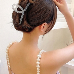 Kẹp tóc càng cua trong suốt cở lớn T4
