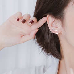 BÔNG TAI BẠC HÌNH NGÔI SAO  B29