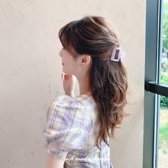 KẸP TÓC CÀNG CUA VUÔNG NHIỀU MÀU T4-5