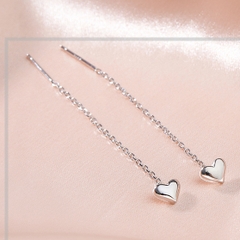 Bông tai nữ hình hoa đính đá pha lê phụ kiện trang sức cao cấp B114 (1 chiếc)