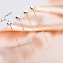 BÔNG TAI BẠC HẠT VUÔNG B50