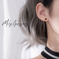 Bông tai hạt châu basic nhiều màu R06