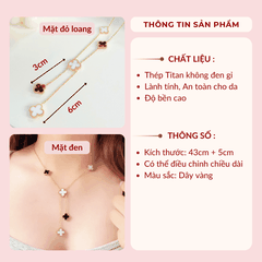 Dây chuyền cỏ 4 lá TT165