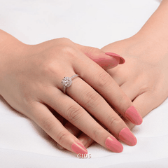 Nhẫn đính đá thiết kế mở free size cao cấp dành cho nữ C105