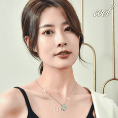 [KHÔNG ĐEN GỈ] Dây chuyền thép Titan cỏ bốn lá đính đá cao cấp  C107