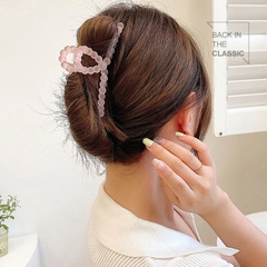 Kẹp tóc càng cua trong suốt cở lớn T4