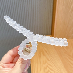 Kẹp tóc càng cua trong suốt cở lớn T4
