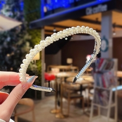 Băng đô cài tóc đính ngọc trai T1-52