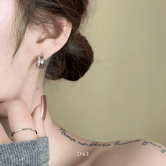 BÔNG TAI MẠ VÀNG HÀN QUỐC D43