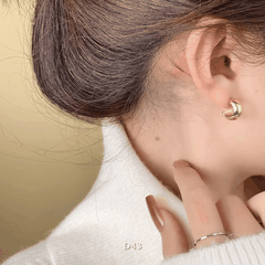 BÔNG TAI MẠ VÀNG HÀN QUỐC D43
