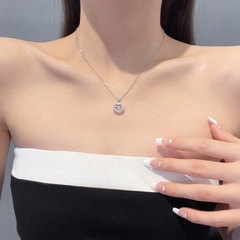 Dây chuyền đính zircon tinh xảo VV33