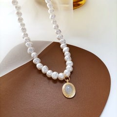 VÒNG CỔ CHOKER HẠT NGỌC - MELY D123