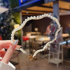 Băng đô cài tóc đính ngọc trai T1-52