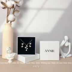 Bộ sang sức nữ hình bướm đính đá thời trang sang trọng đẹp SET09 HA78-1 HA78-2 HA78-3
