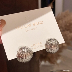 Bông tai chuôi bạc 925 mẫu to cá tính hiện đại - Mely M2-30