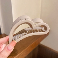 Kẹp tóc càng cua cở lớn hình quạt phong cách Hàn Quốc nhiều màu - Mely T18