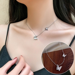 Dây chuyền bướm basic đơn giản dành cho nữ phong cách Hàn Quốc AT24