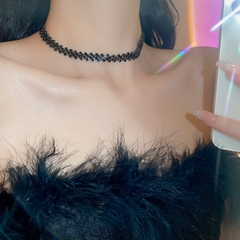 Vòng cổ đính đá phong cách cá tính hiện đại C79