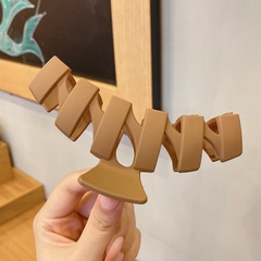 Kẹp tóc càng cua cở lớn hình quạt phong cách Hàn Quốc nhiều màu - Mely T18