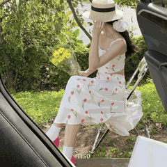 Buộc tóc Scrunchies hoa văn thêu nổi T150-1