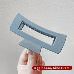 Kẹp tóc càng cua cở lớn hình quạt phong cách Hàn Quốc nhiều màu - Mely T18