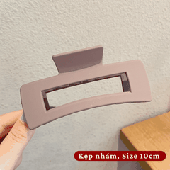 Kẹp tóc càng cua cở lớn hình quạt phong cách Hàn Quốc nhiều màu - Mely T18