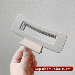 Kẹp tóc càng cua cở lớn hình quạt phong cách Hàn Quốc nhiều màu - Mely T18