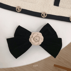 Kẹp tóc nơ hình hoa thời trang Hàn Quốc Mely T37