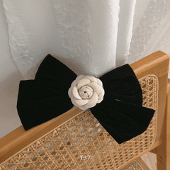 Kẹp tóc nơ hình hoa thời trang Hàn Quốc Mely T37