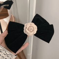 Kẹp tóc nơ hình hoa thời trang Hàn Quốc Mely T37
