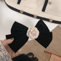 Kẹp tóc nơ hình hoa thời trang Hàn Quốc Mely T37