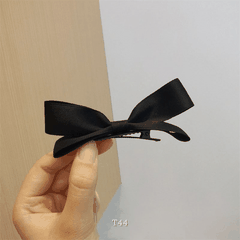 Kẹp tóc nơ nhỏ basic đơn giãn phụ kiện tóc thời trang nữ tính T44