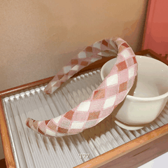 Băng đô, cài tóc vải lụa mềm mịn chống nhăn nhiều màu thời trang T77