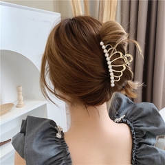 Kẹp tóc càng cua vương miện đính ngọc nữ tính Hàn quốc T8