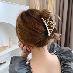 Kẹp tóc càng cua vương miện đính ngọc nữ tính Hàn quốc T8