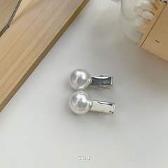 Kẹp tóc mái kim loại bản nhỏ nhắn đính đá cao cấp phụ kiện thời trang cho nữ - T88